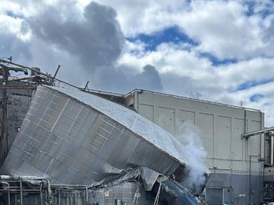 9 employees missing, 1 fatality after chemical tank ruptures at pulp and paper mill