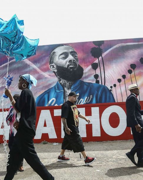 Here's What Happened Inside Nipsey Hussle's Memorial At Staples Center