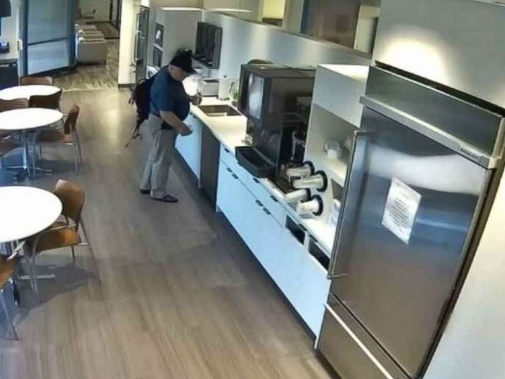 U.S. man accused of pouring ice on floor and faking fall