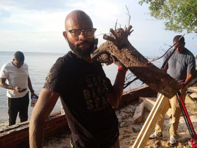 Abandoned beach, once segregated, revitalized by community activists