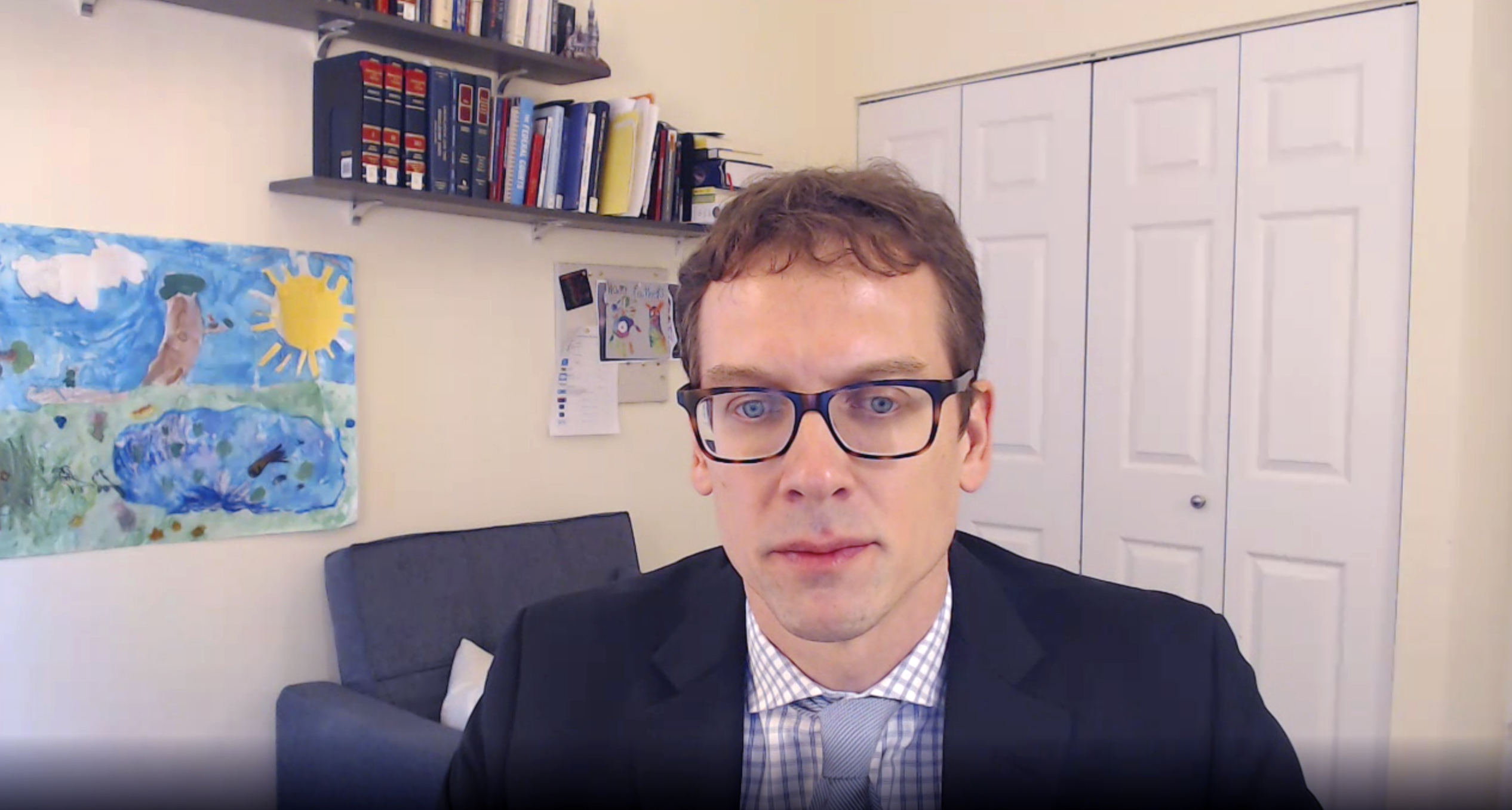 PHOTO: David Noll, a professor at Rutgers University Law School, has been tracking GOP-backed legislation aimed at creating vigilantes to enforce what he called "rights-suppressing laws." 