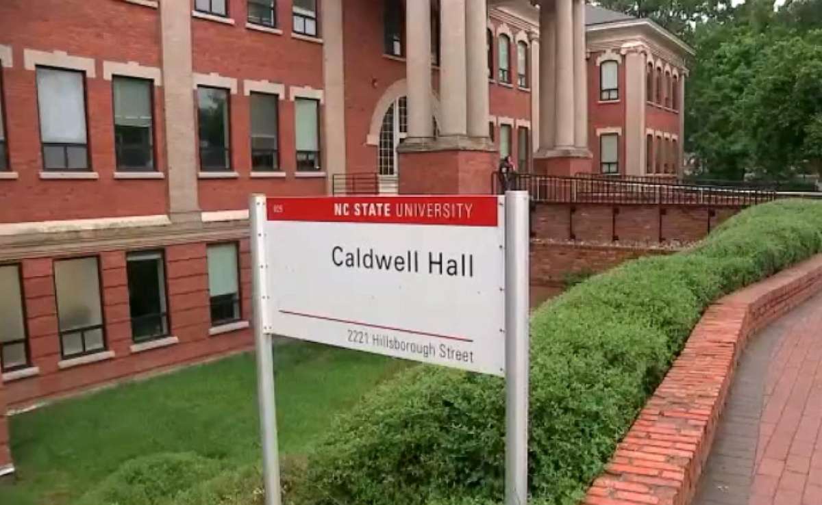PHOTO: Caldwell Hall is shown on North Carolina State University in Raleigh, N.C.