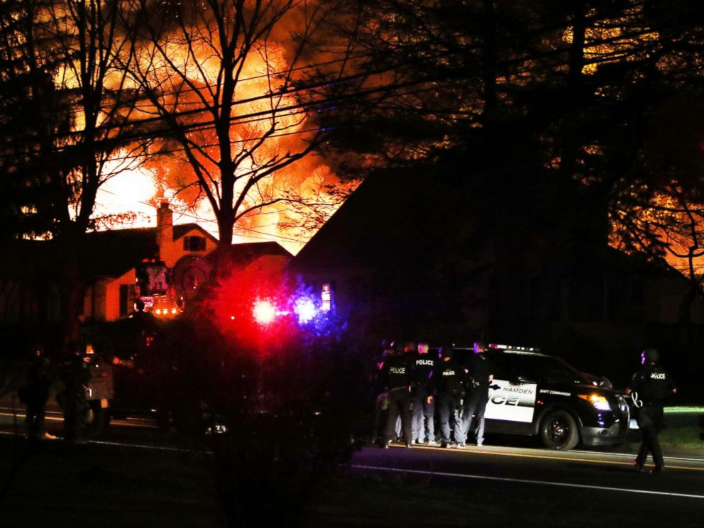 Explosion and fire reported during SWAT standoff in North Haven