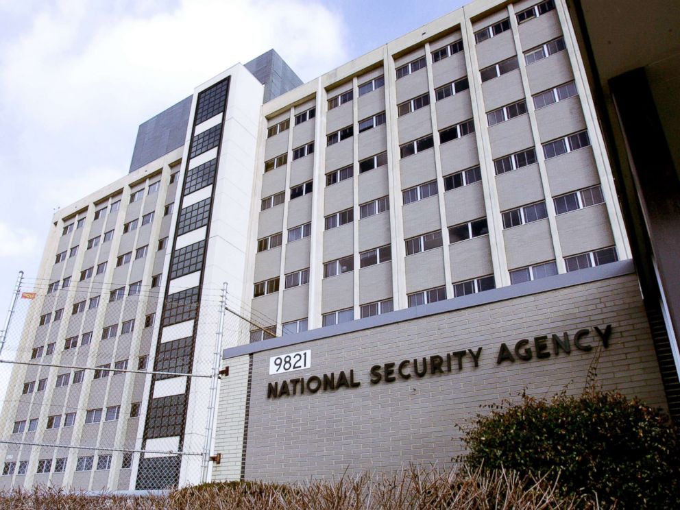PHOTO: An external view of the National Security Agency building in the Washington suburb of Fort Meade, Md., is captured on Jan. 25, 2006.