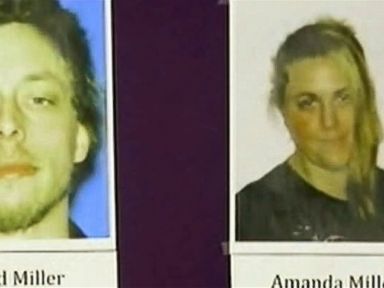 Police identify the two suspects as Jerad Miller, 31, and Amanda Miller, 22.