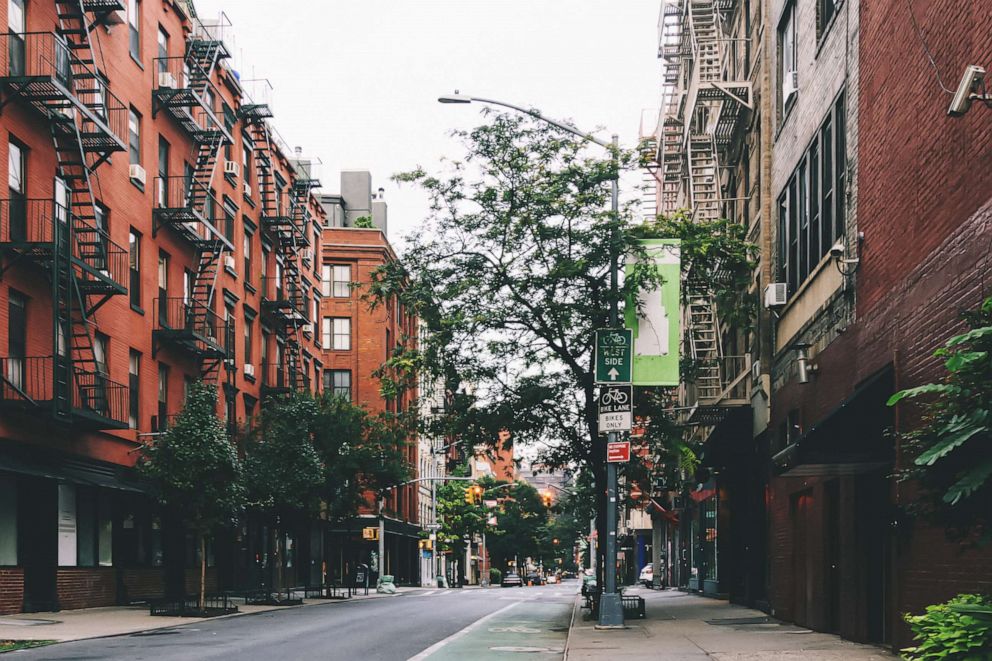 PHOTO: A residential street is seen in New York City.