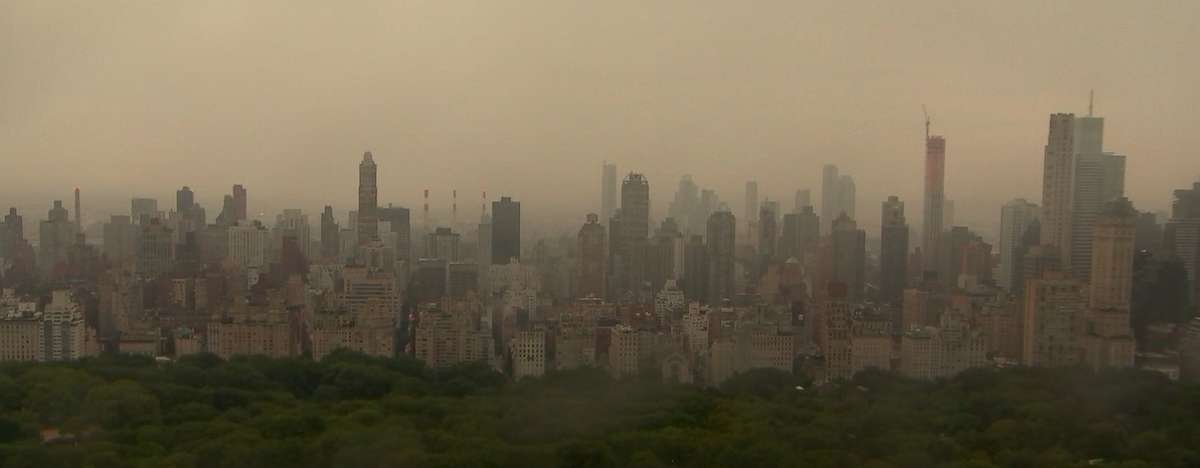 PHOTO: A power outage was reported Aug 7, 2020, in Upper Manhattan as thousands still don't have electricity following Tropical Storm Isaias.