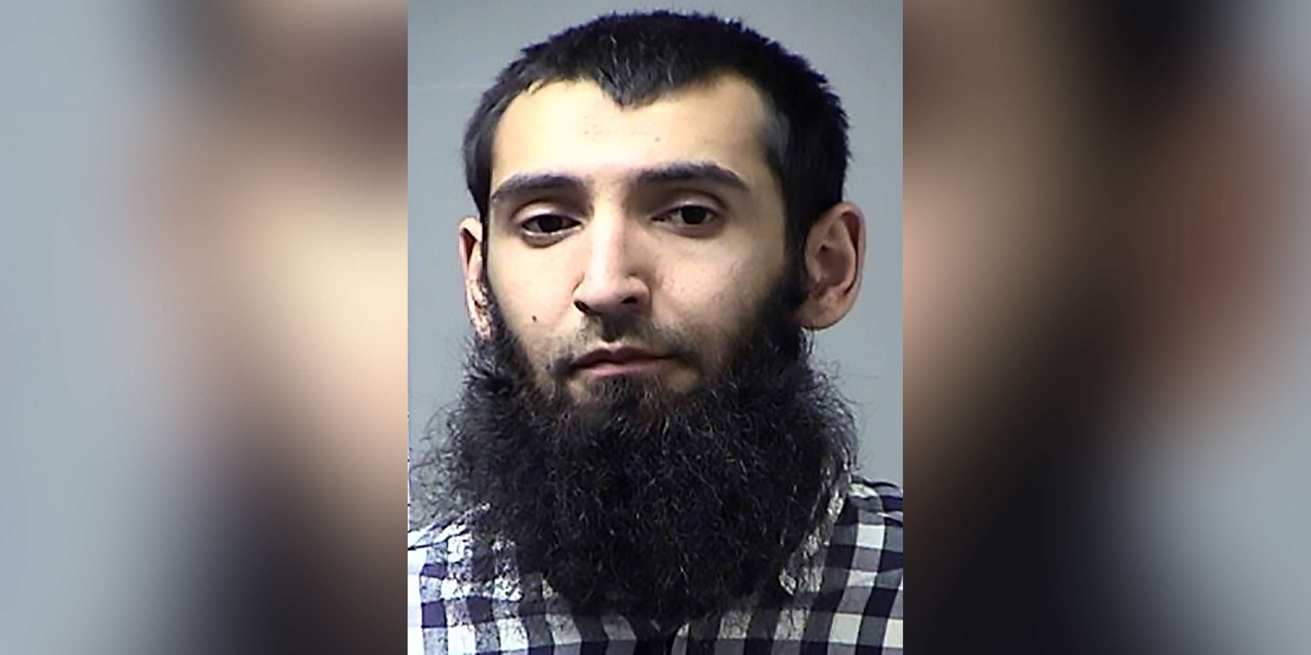 PHOTO: Sayfullo Saipov, the suspect in the truck attack that killed eight people in New York on Oct. 31, 2017, in an undated photo from the St. Charles County Dept. of Corrections in Missouri. 