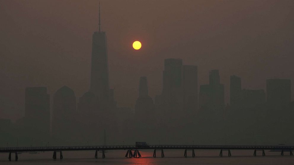 Wildfire Smoke And Air Quality Updates Northeast Flights Disrupted