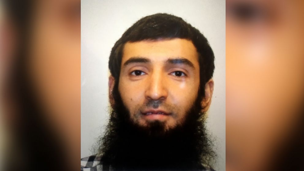 Suspect Sayfullo Saipov seen in this undated photo.