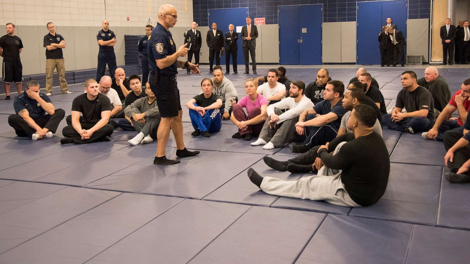 police academy classroom training