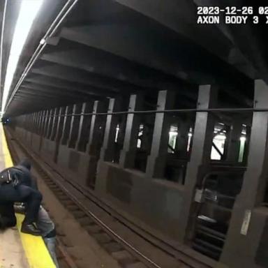 The same officers were involved in a rescue at a Brooklyn pier in October, according to the NYPD.