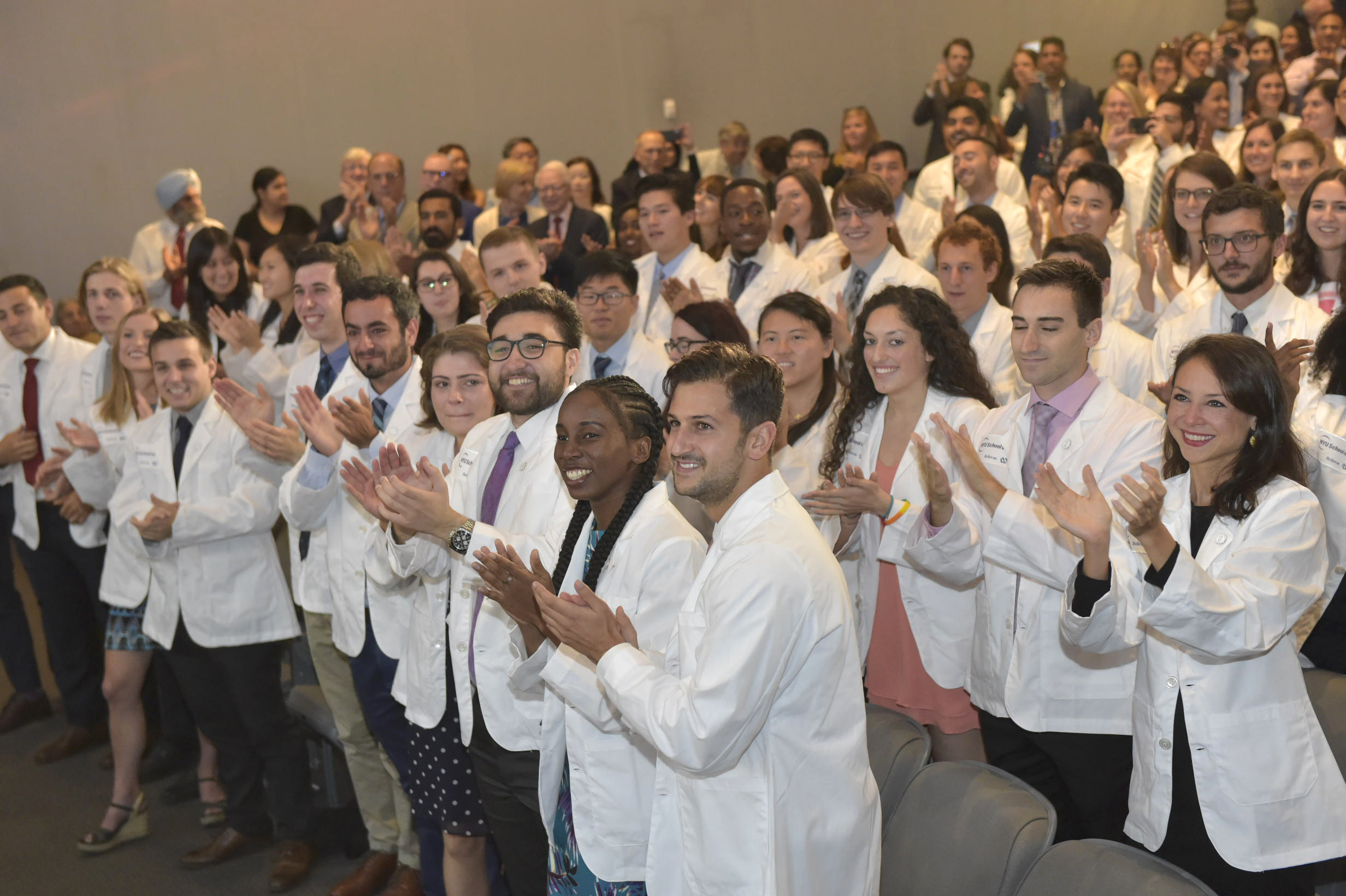 PHOTO: New York University's School of Medicine announces it is offering full-tuition scholarships to all current and future students in its MD degree program, regardless of need or merit, Aug. 16, 2018.