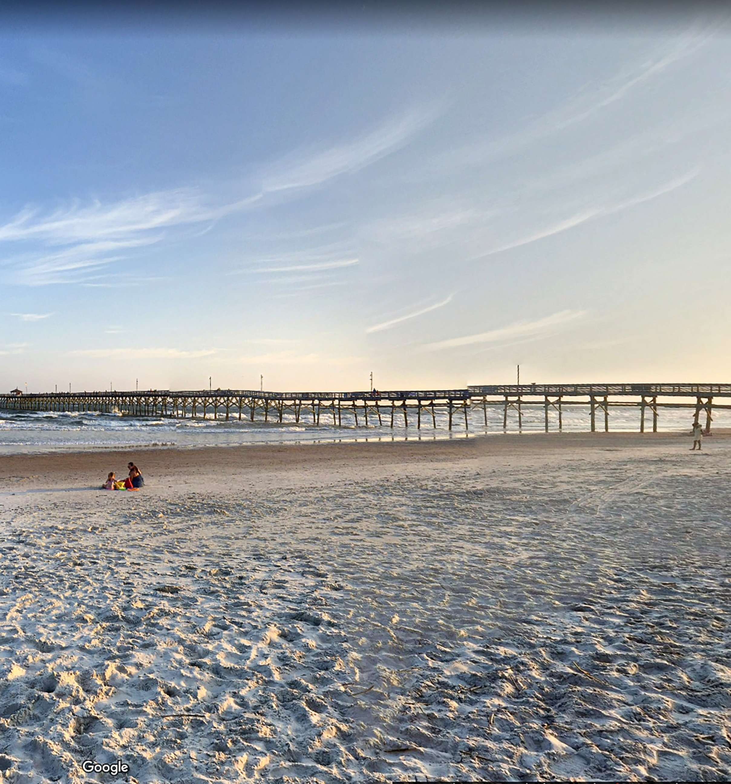 PHOTO: Oak Island near Raleigh, N.C., is pictured in this undated image from Google.