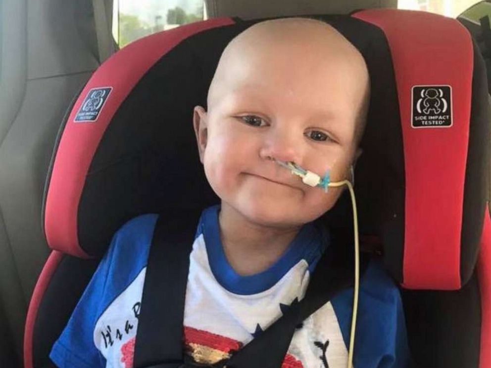 PHOTO: The parents of Oakley Nimmo, who died of cancer at 5 years old, are asking for U.S. military servicemen to attend his funeral in uniform.