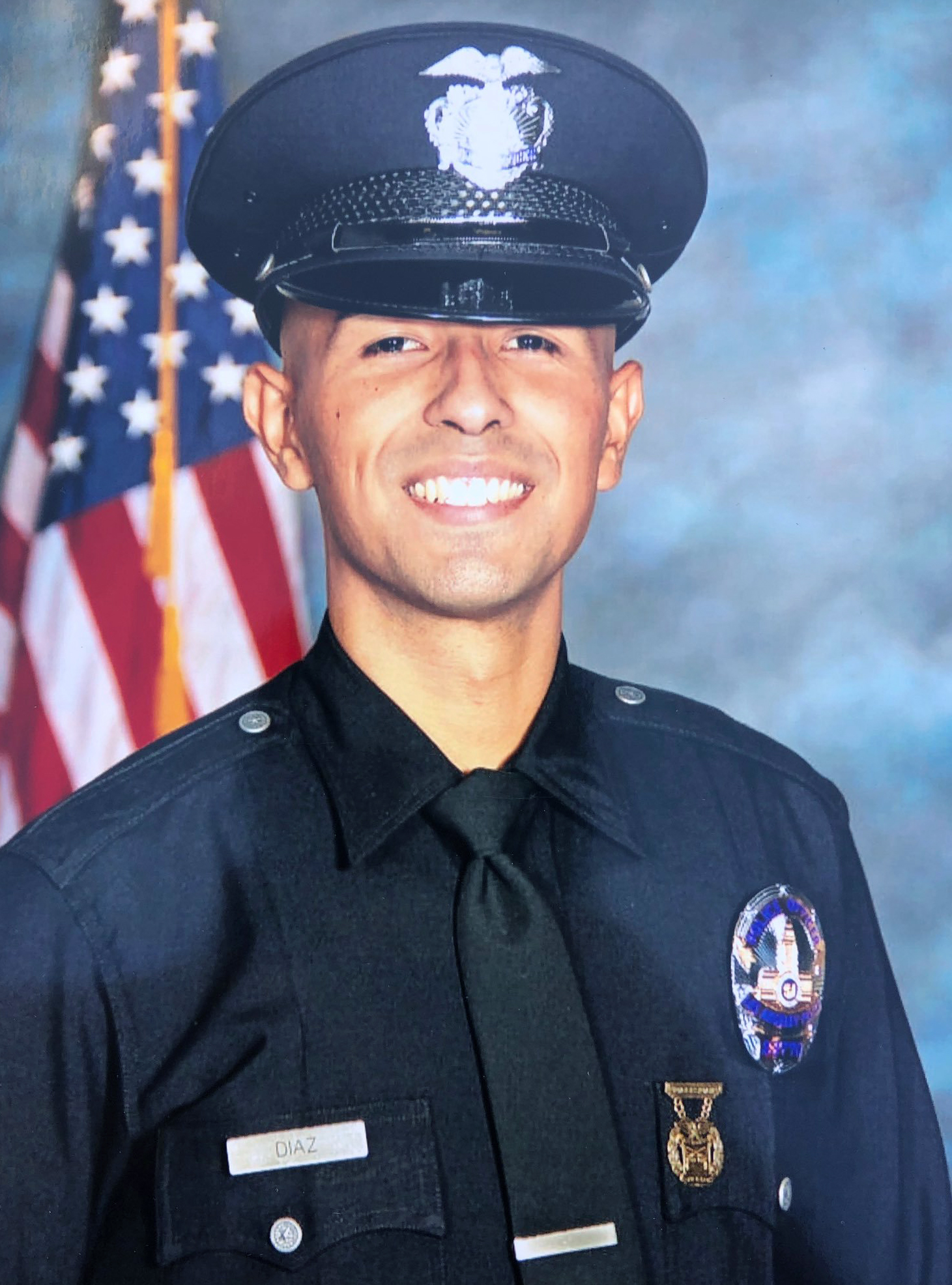 PHOTO: Police Officer Juan Diaz. 