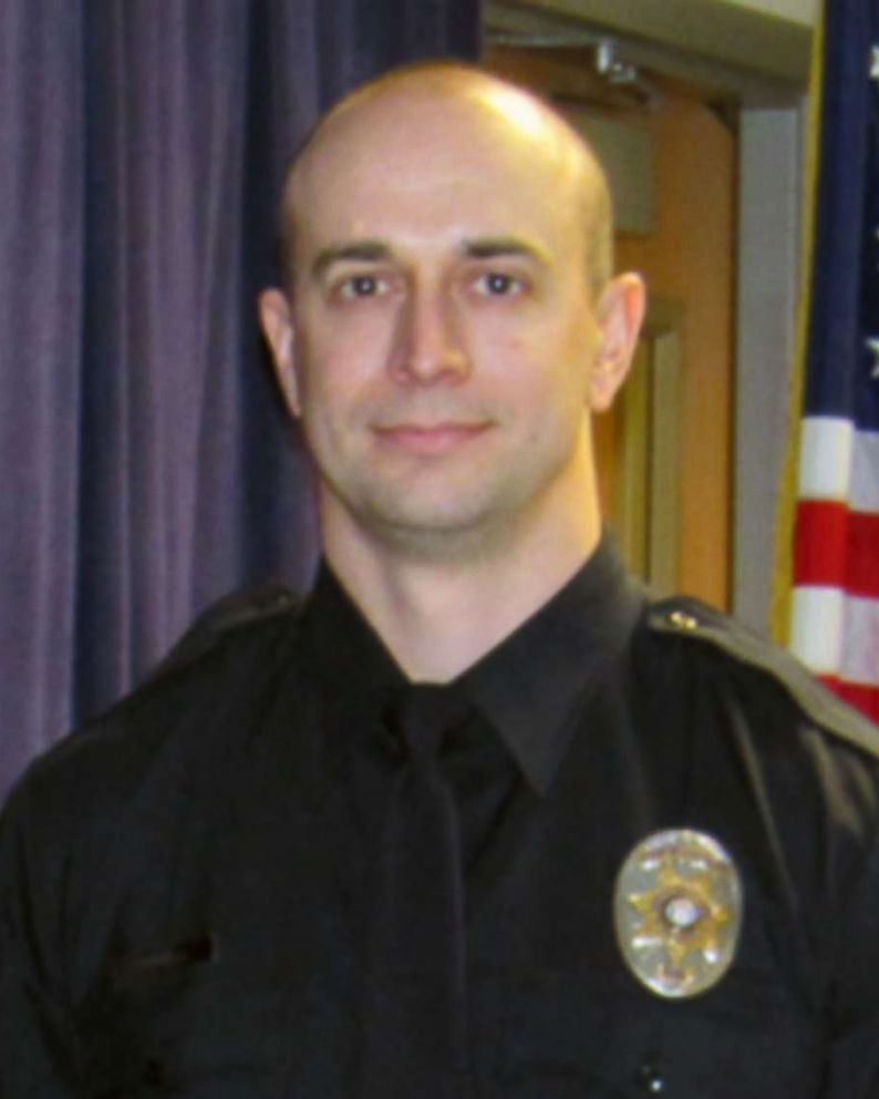 PHOTO: Officer David Romrell, 31, of the South Salt Lake City Police department was killed by a burglary suspect on Nov. 24, 2018.