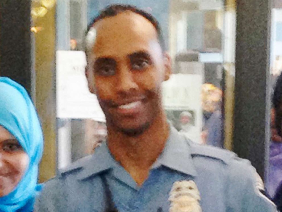 PHOTO: Police Officer Mohamed Noor poses for a photo at a community event welcoming him to the Minneapolis police force in a May 2016 handout image.