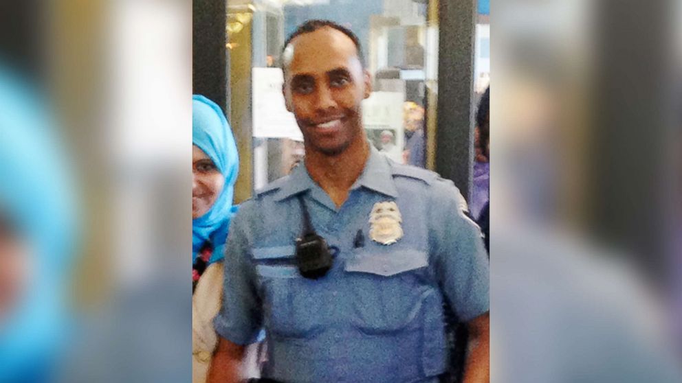 PHOTO: Police Officer Mohamed Noor poses for a photo at a community event welcoming him to the Minneapolis police force in a May 2016 handout image.