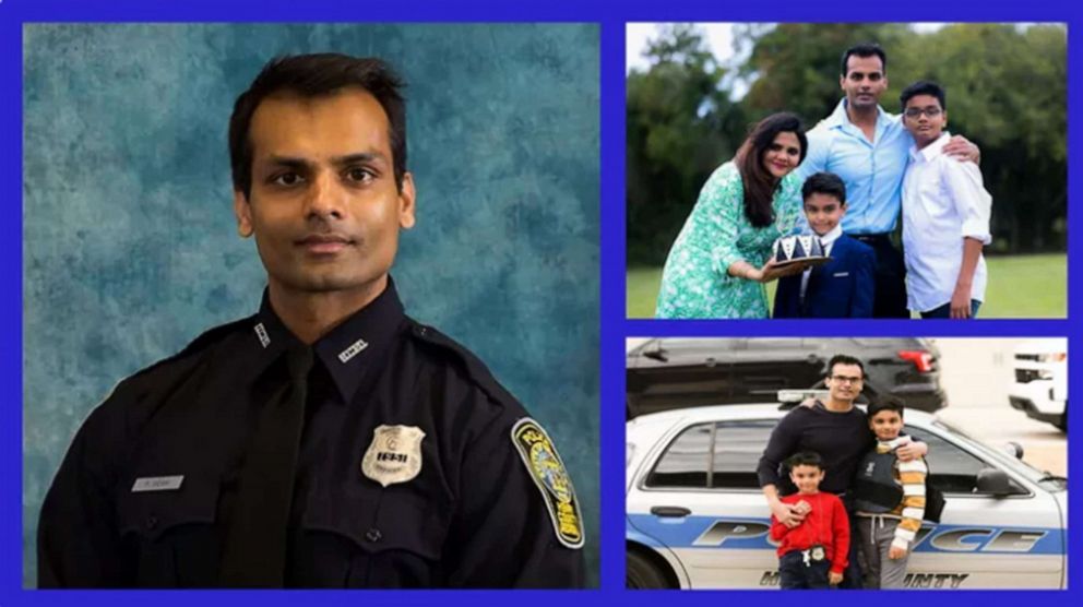 PHOTO: Police Officer Paramhans Desai is pictured in photos posted to the Facebook page of the Henry County Police Department after he died from a shooting that occurred on Nov. 4, 2021, while he was responding to reports of a domestic dispute.