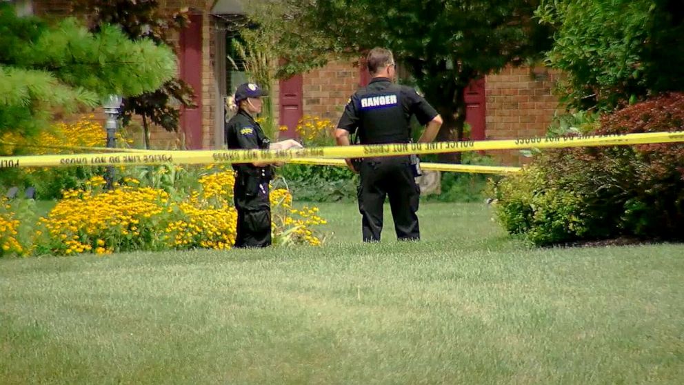 PHOTO: Police responded to reports of gunfire in Butler Township, Ohio, Aug. 5, 2022. Four people were found fatally shot, police said.