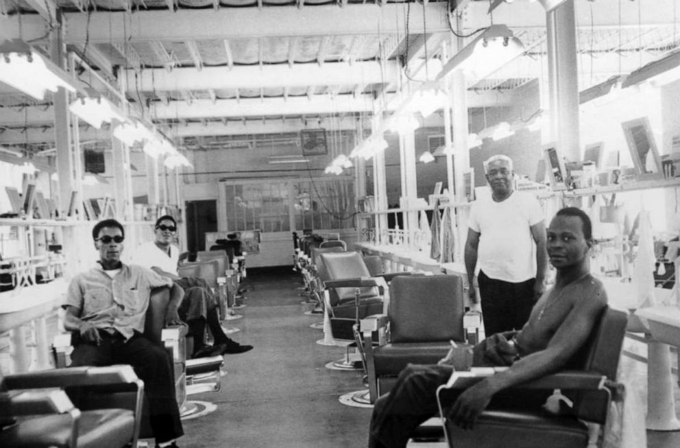 PHOTO: A barbershop inside the Ohio State Penitentiary, a facility torn down in the mid-1980s.