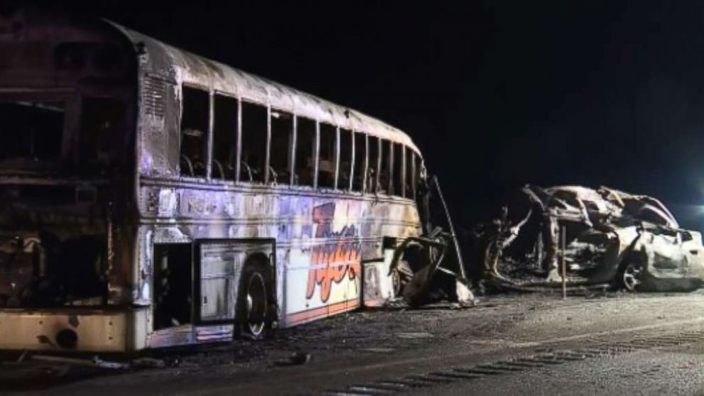 VIDEO: 3 dead, including student, in Oklahoma school bus crash