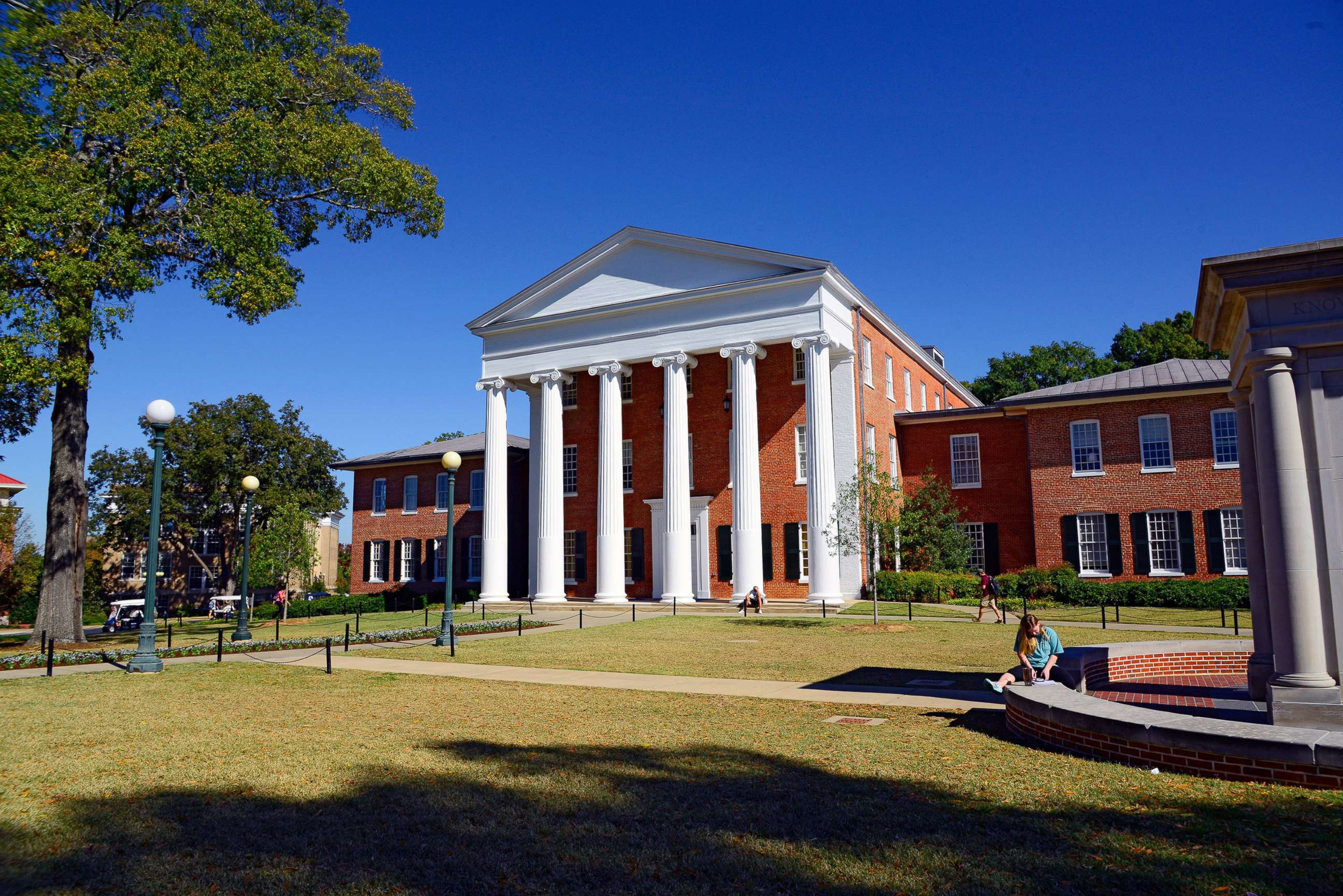 PHOTO: The Lyceum Building is shown on the Ole Miss campus in Oxford, MS.