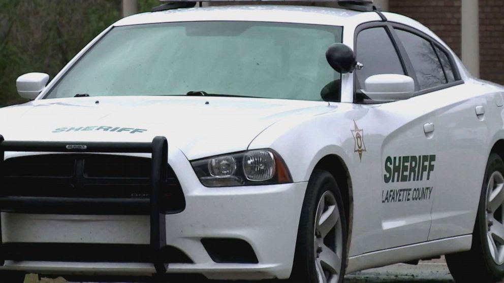 PHOTO: A Lafayette County sherrif's car is shown in this screen grab from a video.