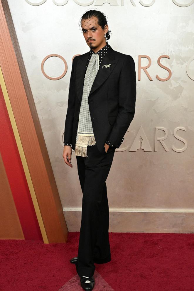 PHOTO: Omar Apollo attends the 97th Annual Academy Awards at the Dolby Theatre in Hollywood, Calif., on March 2, 2025.