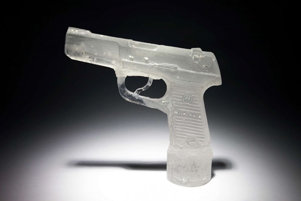 Unlocked, unloaded, on display: Art exhibit examines gun violence with ...