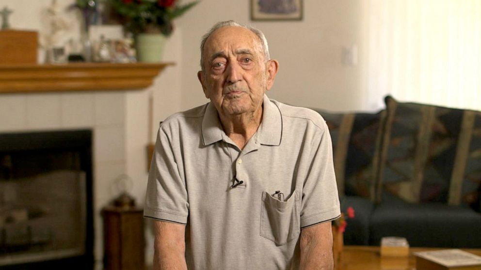 PHOTO: Onofrio Zicari, 96, is headed back to Normandy, France, for the 75th anniversary of D-Day.