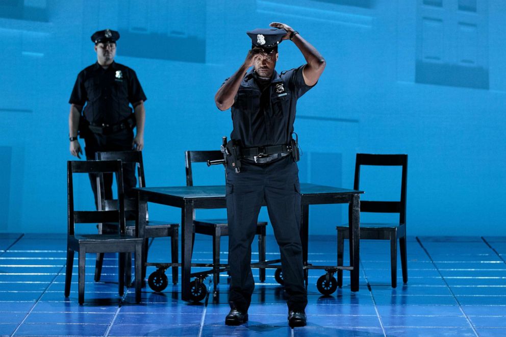 PHOTO: The world premiere of "Blue" is performed at The Glimmerglass Festival in New York in 2019.