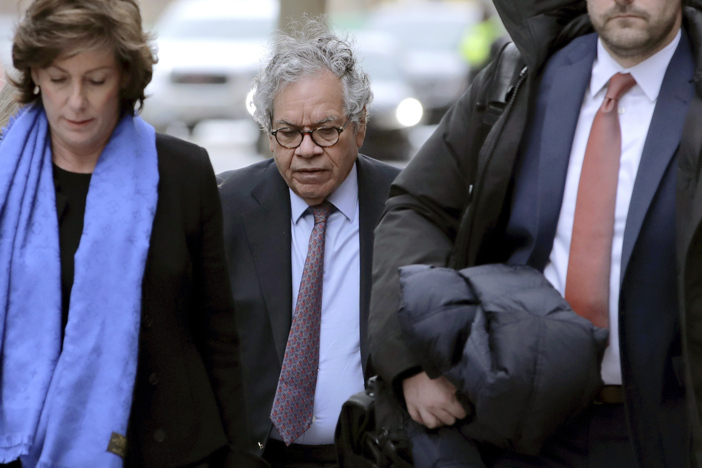 PHOTO: John Kapoor, Insys Therapeutics founder, arrives for sentencing at federal court on Jan. 23, 2020, in Boston. 