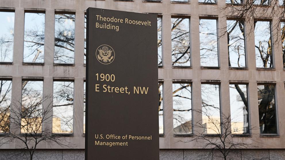 PHOTO: This Feb. 4, 2025 photo shows the Office of Personnel Management (OPM) in Washington.