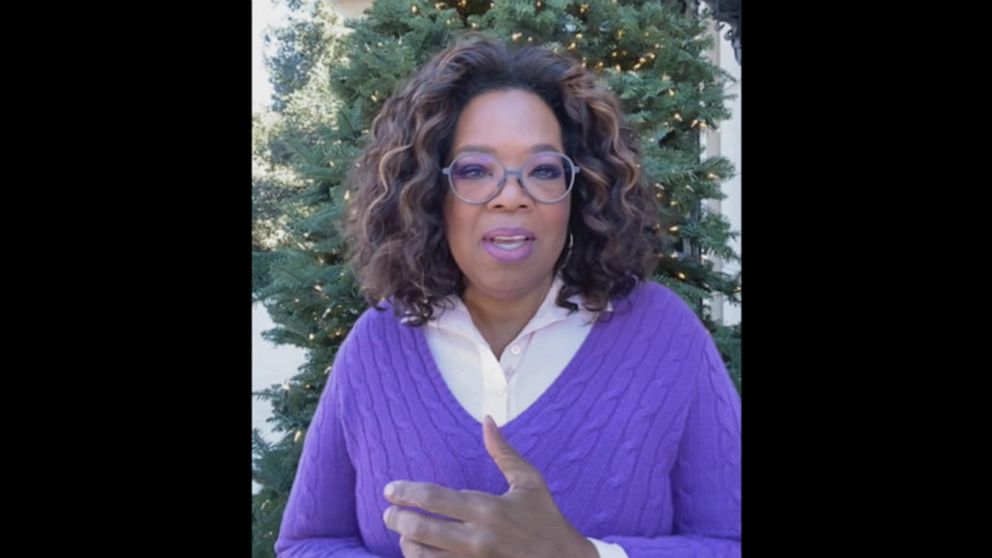 Made in America Christmas Oprah Winfrey shares her 'Favorite Things