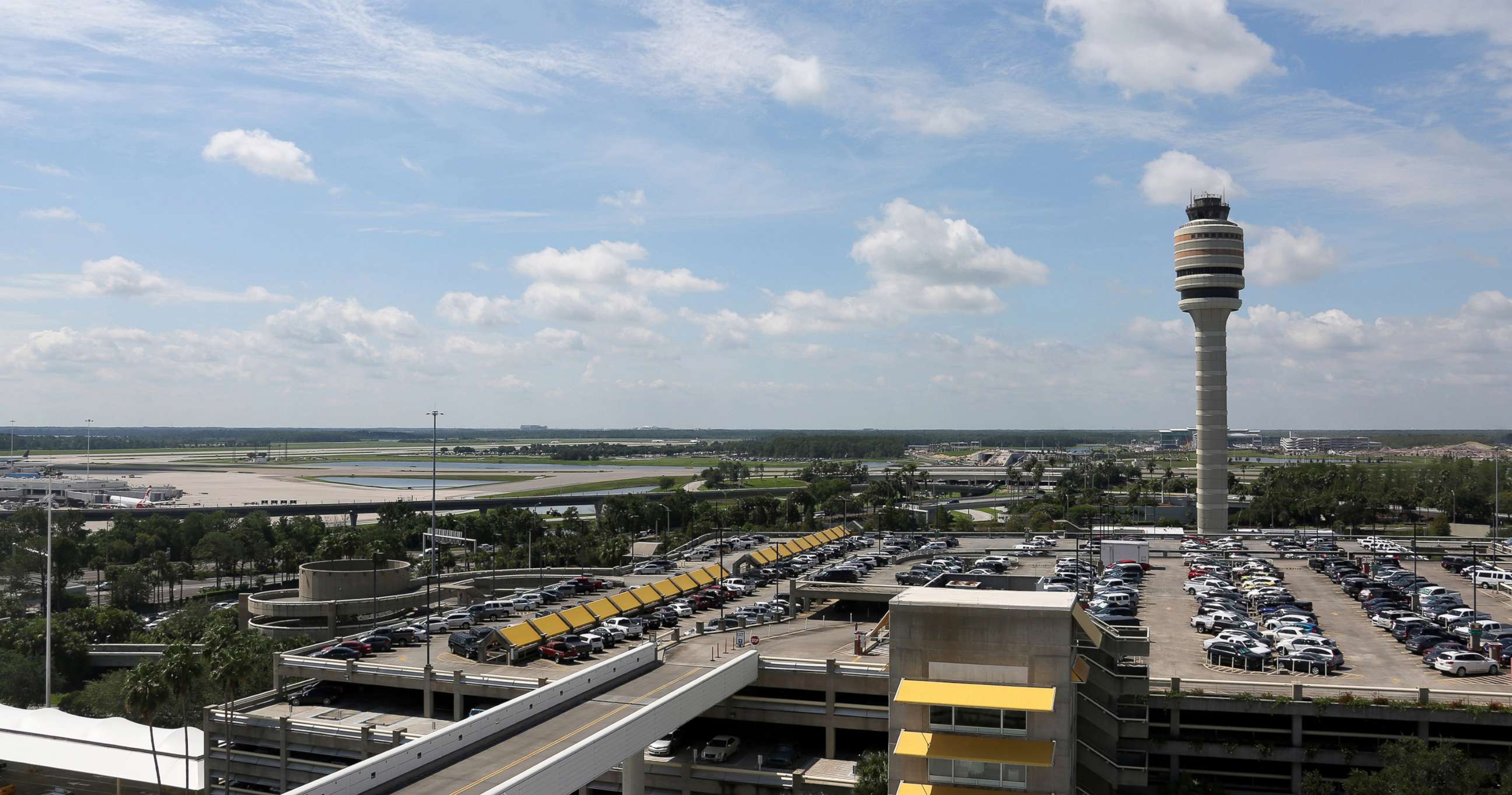 PHOTO: Control tower of the Orlando International Airport, on June 27, 2017.