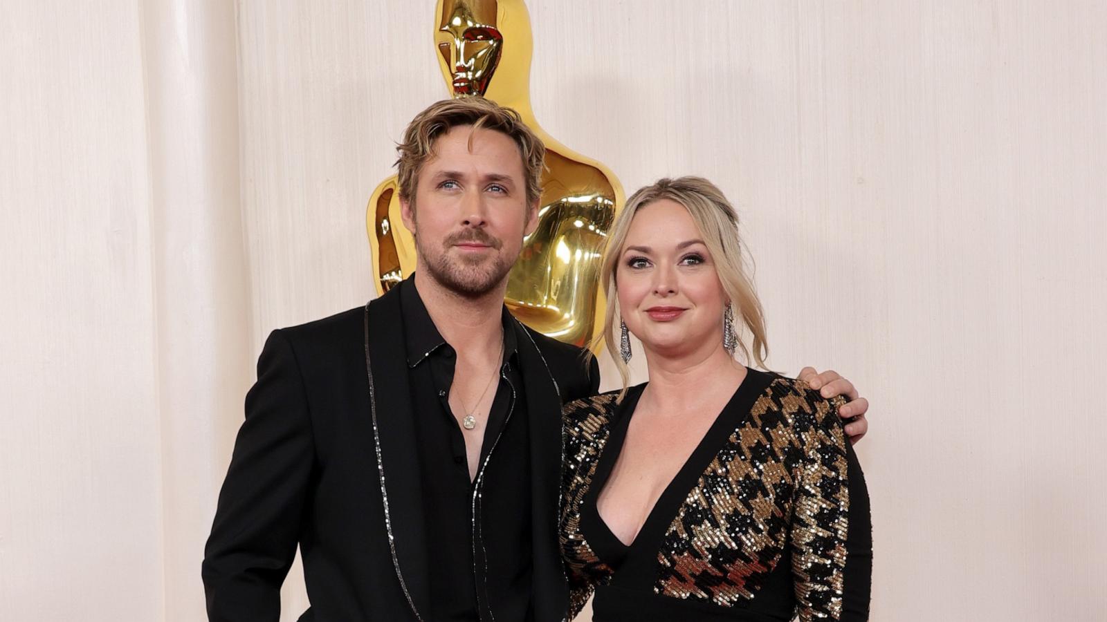 PHOTO: Ryan Gosling and Mandi Gosling attend the 96th Annual Academy Awards, Mar. 10, 2024, in Hollywood.