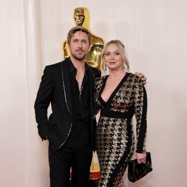 PHOTO: Ryan Gosling and Mandi Gosling attend the 96th Annual Academy Awards, Mar. 10, 2024, in Hollywood.