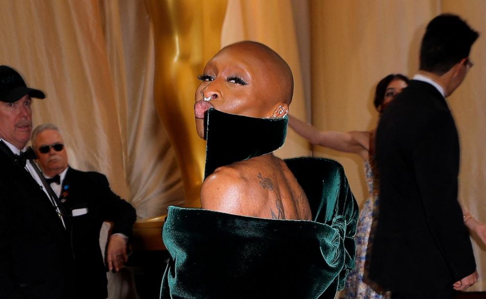 PHOTO: Cynthia Erivo attends the 97th Annual Oscars, Mar. 2, 2025 in Los Angeles.