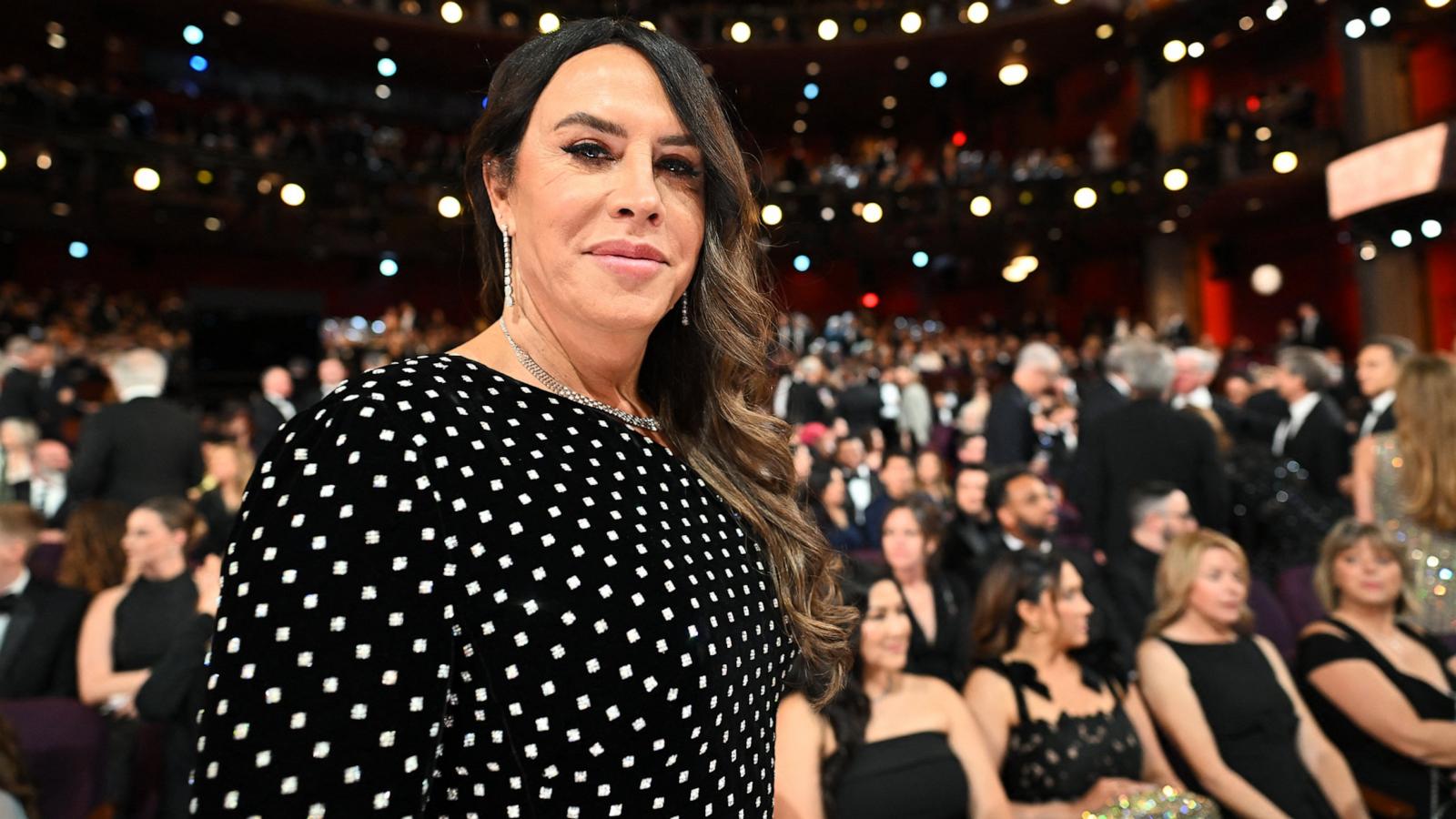 PHOTO: Karla Sofia Gascon attends the 97th Annual Academy Awards at the Dolby Theatre in Los Angeles, Mar. 2, 2025.