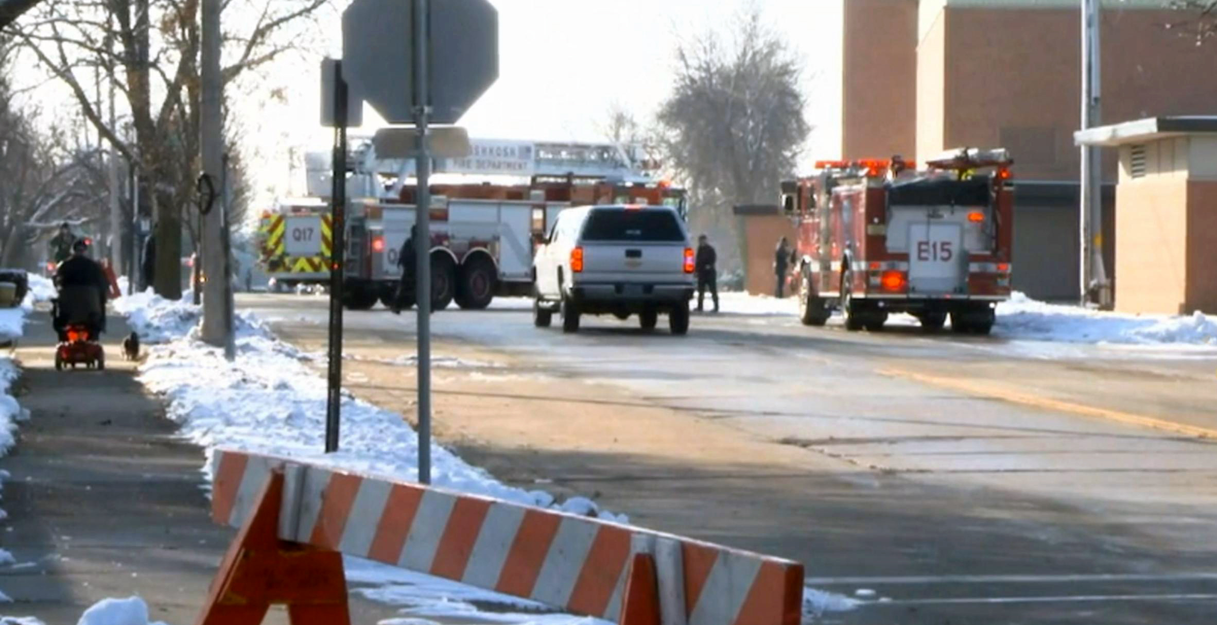 PHOTO: An armed student confronted a resource officer at Oshkosh West High School in Wisconsin leading to officer-involved shooting on Dec. 3, 2019.