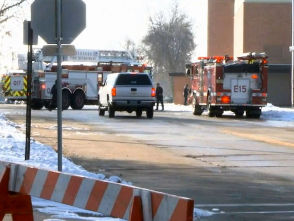 PHOTO: An armed student confronted a resource officer at Oshkosh West High School in Wisconsin leading to officer-involved shooting on Dec. 3, 2019.