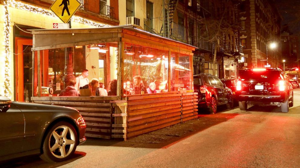 New York City considers making pandemic sidewalk dining rules permanent