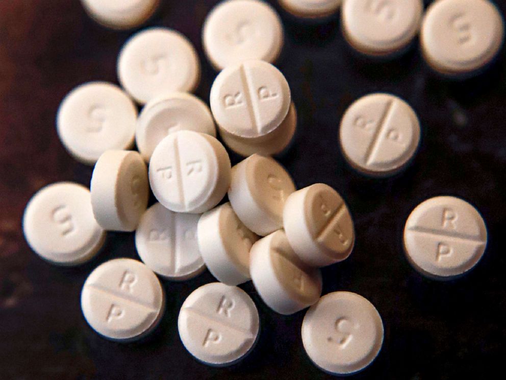 PHOTO: Pills of Oxycodone, June 17, 2019. The first judgment is expected Monday, Aug. 26, in a lawsuit from a state government seeking to hold a drug company accountable for a U.S. opioid crisis that has ripped apart lives and communities.