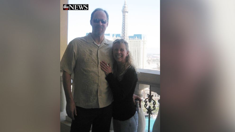PHOTO: Stephen Paddock and Lisa Crawford are seen here in this undated file photo