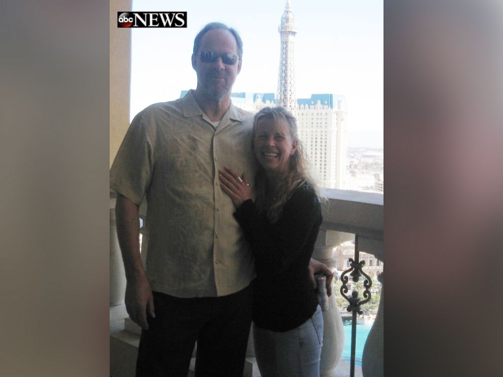 PHOTO: Stephen Paddock and Lisa Crawford are seen here in this undated file photo