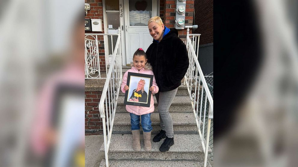 PHOTO: Bella Gonzalez, who did 20 years in prison with Pamela Smart, poses with her daughter "little Pammie" who she named after Smart.