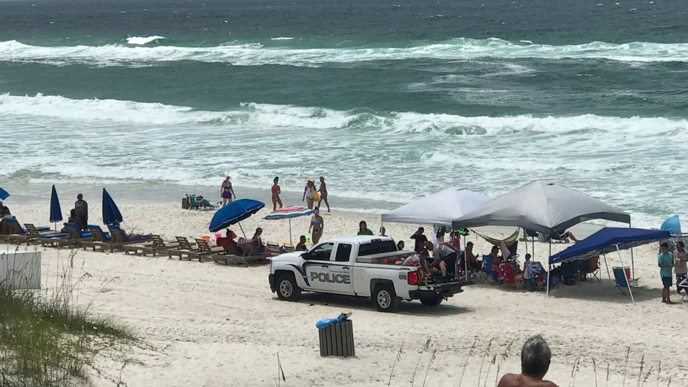 Authorities made 40 water rescues in Panama City Beach on Sunday due to deadly rip currents off the coast of Florida.