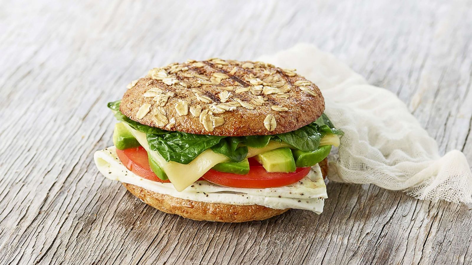 PHOTO: Panera Bread Avocado, Egg White and Spinach Breakfast sandwich